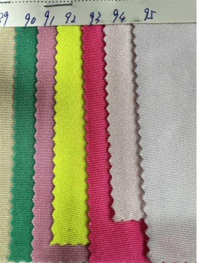 DG-BT  再生滌綸有光萊卡  成分：82%再生滌  18%氨綸  克重：180g/㎡ 細節-11